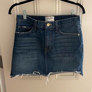 Frame denim skirt
